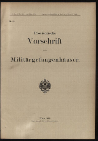 Verordnungsblatt für das Kaiserlich-Königliche Heer 19140814 Seite: 9