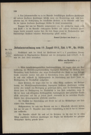 Verordnungsblatt für das Kaiserlich-Königliche Heer 19140822 Seite: 4