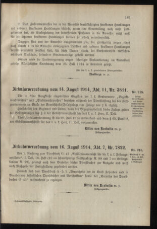 Verordnungsblatt für das Kaiserlich-Königliche Heer 19140822 Seite: 5