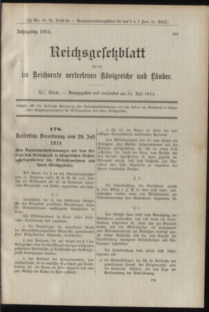 Verordnungsblatt für das Kaiserlich-Königliche Heer 19140822 Seite: 7