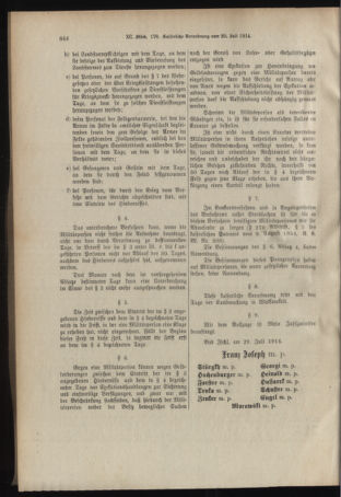 Verordnungsblatt für das Kaiserlich-Königliche Heer 19140822 Seite: 8