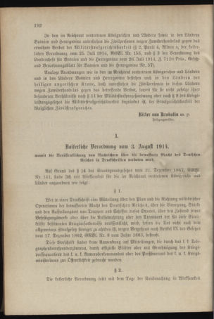 Verordnungsblatt für das Kaiserlich-Königliche Heer 19140829 Seite: 2