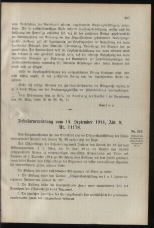 Verordnungsblatt für das Kaiserlich-Königliche Heer 19140919 Seite: 5