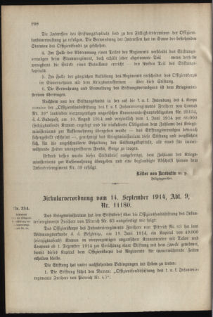 Verordnungsblatt für das Kaiserlich-Königliche Heer 19140919 Seite: 6