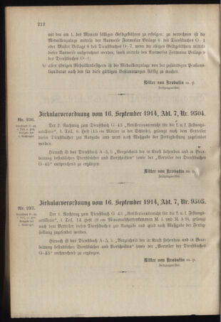 Verordnungsblatt für das Kaiserlich-Königliche Heer 19140926 Seite: 2