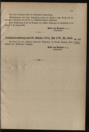 Verordnungsblatt für das Kaiserlich-Königliche Heer 19141114 Seite: 3