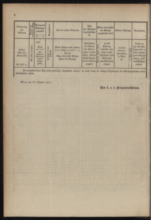 Verordnungsblatt für das Kaiserlich-Königliche Heer 19150130 Seite: 20