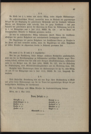 Verordnungsblatt für das Kaiserlich-Königliche Heer 19150506 Seite: 3