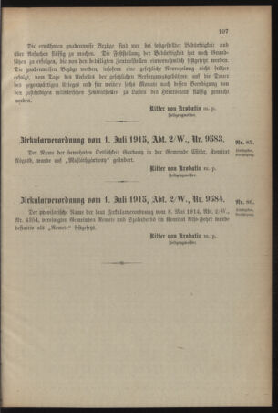 Verordnungsblatt für das Kaiserlich-Königliche Heer 19150707 Seite: 3