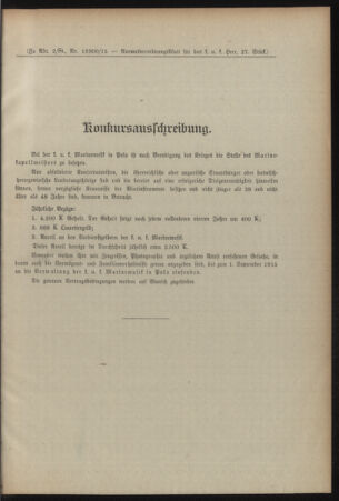 Verordnungsblatt für das Kaiserlich-Königliche Heer 19150710 Seite: 5