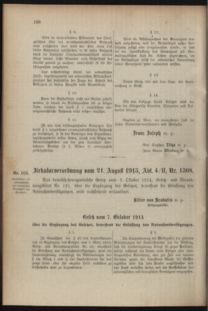 Verordnungsblatt für das Kaiserlich-Königliche Heer 19150828 Seite: 8