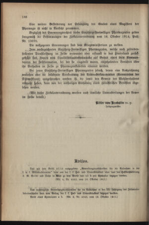 Verordnungsblatt für das Kaiserlich-Königliche Heer 19151106 Seite: 2