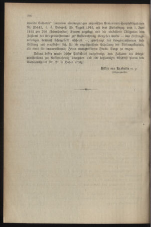 Verordnungsblatt für das Kaiserlich-Königliche Heer 19151211 Seite: 2