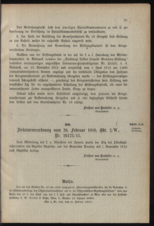 Verordnungsblatt für das Kaiserlich-Königliche Heer 19160304 Seite: 3