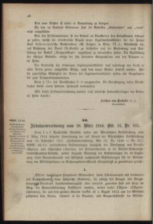 Verordnungsblatt für das Kaiserlich-Königliche Heer 19160324 Seite: 4