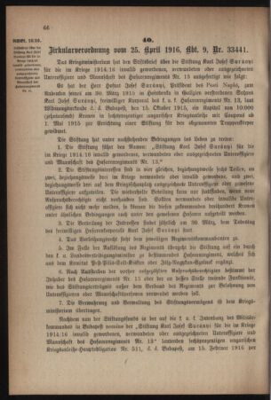 Verordnungsblatt für das Kaiserlich-Königliche Heer 19160429 Seite: 2