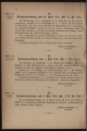 Verordnungsblatt für das Kaiserlich-Königliche Heer 19160506 Seite: 2