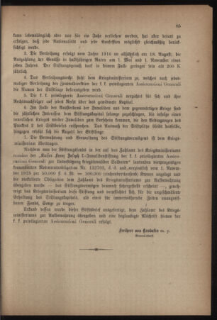 Verordnungsblatt für das Kaiserlich-Königliche Heer 19160520 Seite: 11