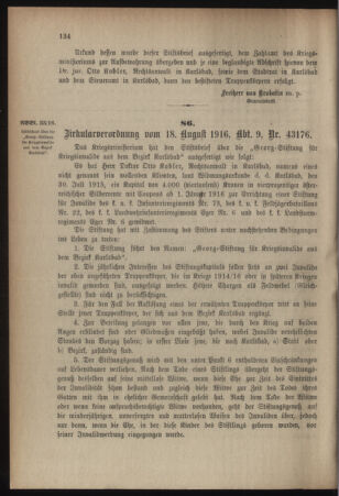 Verordnungsblatt für das Kaiserlich-Königliche Heer 19160826 Seite: 6