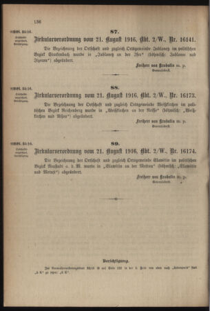 Verordnungsblatt für das Kaiserlich-Königliche Heer 19160826 Seite: 8