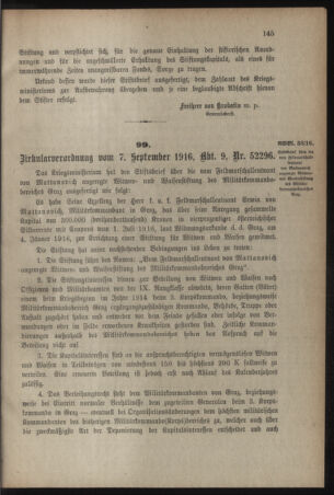 Verordnungsblatt für das Kaiserlich-Königliche Heer 19160916 Seite: 3