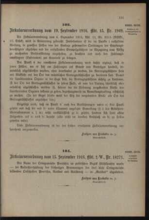 Verordnungsblatt für das Kaiserlich-Königliche Heer 19160923 Seite: 5