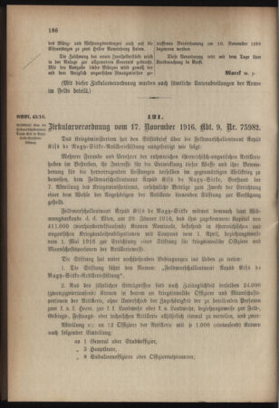 Verordnungsblatt für das Kaiserlich-Königliche Heer 19161125 Seite: 4