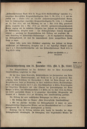 Verordnungsblatt für das Kaiserlich-Königliche Heer 19161125 Seite: 7