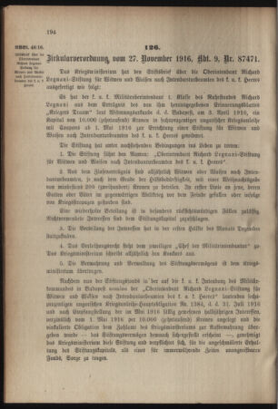 Verordnungsblatt für das Kaiserlich-Königliche Heer 19161202 Seite: 4