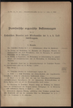 Verordnungsblatt für das Kaiserlich-Königliche Heer 19161209 Seite: 5