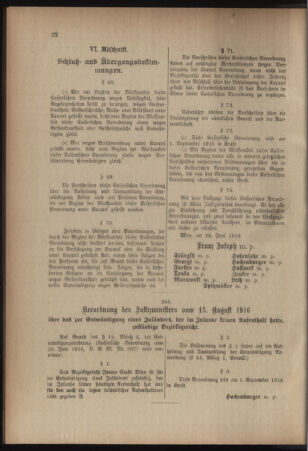 Verordnungsblatt für das Kaiserlich-Königliche Heer 19170113 Seite: 14