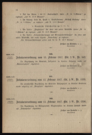 Verordnungsblatt für das Kaiserlich-Königliche Heer 19170224 Seite: 2