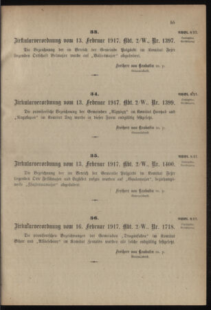 Verordnungsblatt für das Kaiserlich-Königliche Heer 19170224 Seite: 3