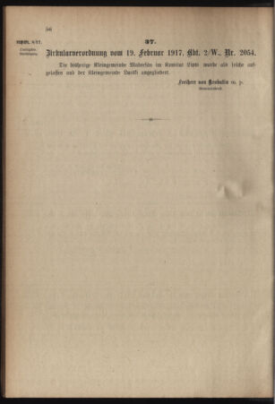 Verordnungsblatt für das Kaiserlich-Königliche Heer 19170224 Seite: 4