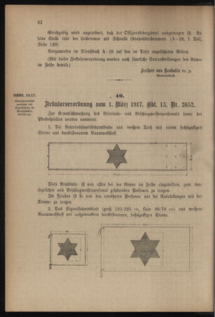 Verordnungsblatt für das Kaiserlich-Königliche Heer 19170310 Seite: 2