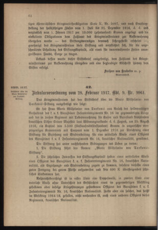 Verordnungsblatt für das Kaiserlich-Königliche Heer 19170310 Seite: 4