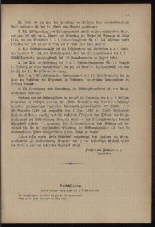 Verordnungsblatt für das Kaiserlich-Königliche Heer 19170310 Seite: 5