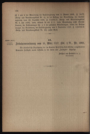 Verordnungsblatt für das Kaiserlich-Königliche Heer 19170324 Seite: 18