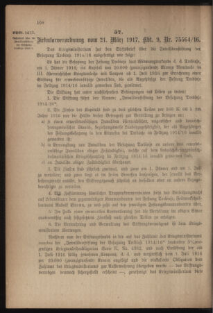 Verordnungsblatt für das Kaiserlich-Königliche Heer 19170331 Seite: 6