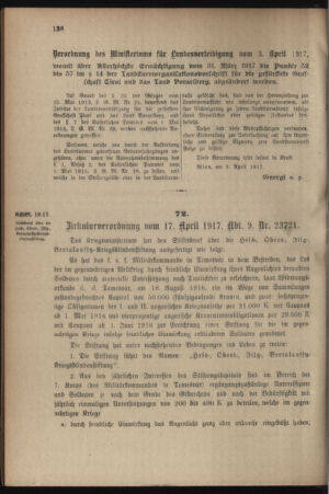 Verordnungsblatt für das Kaiserlich-Königliche Heer 19170421 Seite: 2