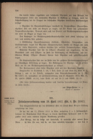 Verordnungsblatt für das Kaiserlich-Königliche Heer 19170505 Seite: 4