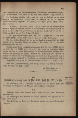 Verordnungsblatt für das Kaiserlich-Königliche Heer 19170526 Seite: 3