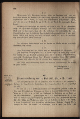 Verordnungsblatt für das Kaiserlich-Königliche Heer 19170526 Seite: 6