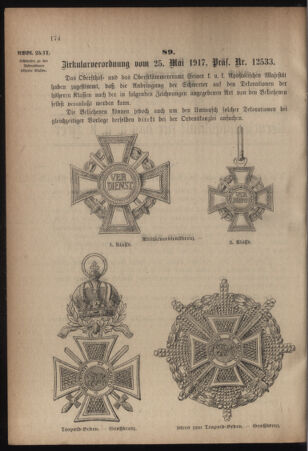 Verordnungsblatt für das Kaiserlich-Königliche Heer 19170602 Seite: 2