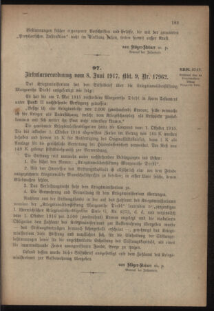 Verordnungsblatt für das Kaiserlich-Königliche Heer 19170616 Seite: 3