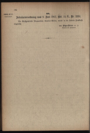 Verordnungsblatt für das Kaiserlich-Königliche Heer 19170616 Seite: 4