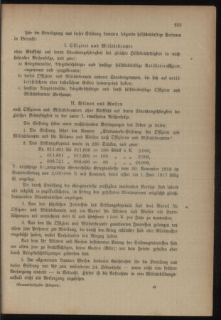 Verordnungsblatt für das Kaiserlich-Königliche Heer 19170721 Seite: 5