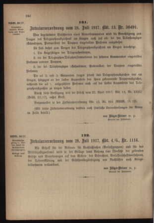 Verordnungsblatt für das Kaiserlich-Königliche Heer 19170804 Seite: 4