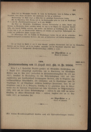 Verordnungsblatt für das Kaiserlich-Königliche Heer 19170817 Seite: 3