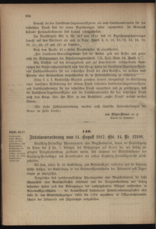 Verordnungsblatt für das Kaiserlich-Königliche Heer 19170817 Seite: 6